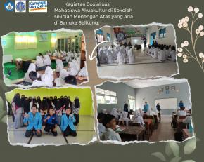 Kegiatan Sosialisasi Prodi Akuakultur di SMAN 1 Jebus