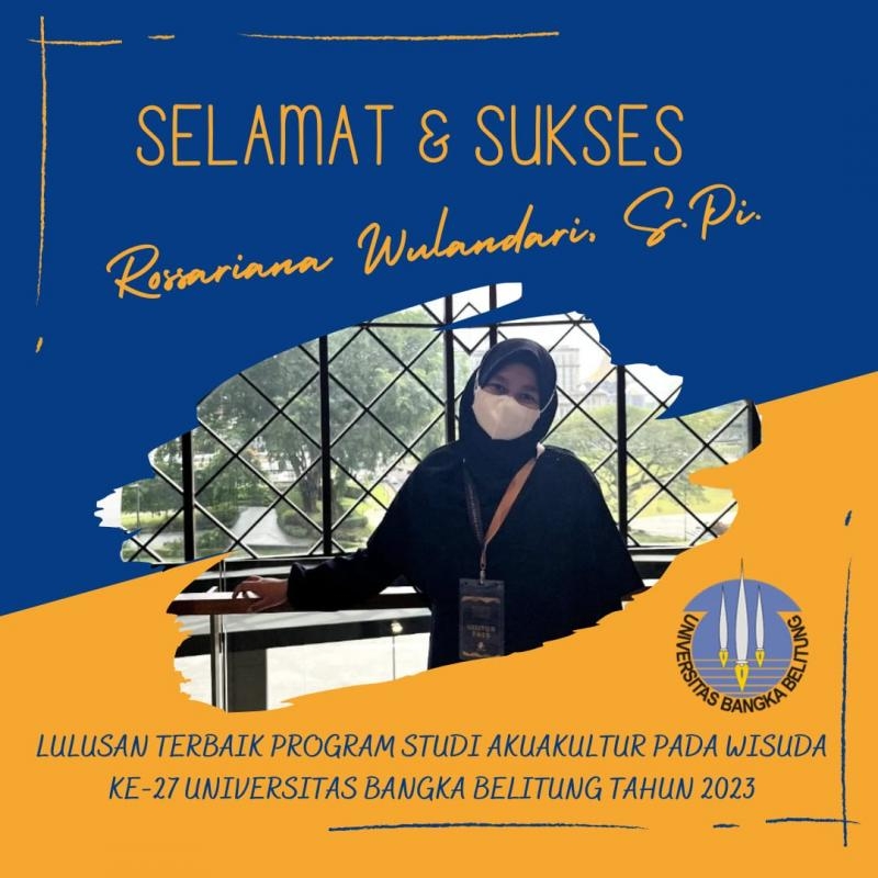 Lulusan Terbaik Program Studi Akuakultur